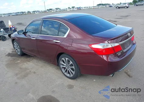 2015 Honda Accord Sport z USA, uszkodzony, nr VIN 1HGCR2F53FA057217